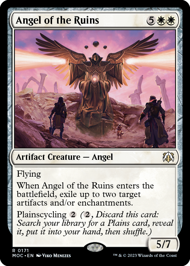 Collection of Angel of the Ruins [March of the Machine Commander] in a gallery layout