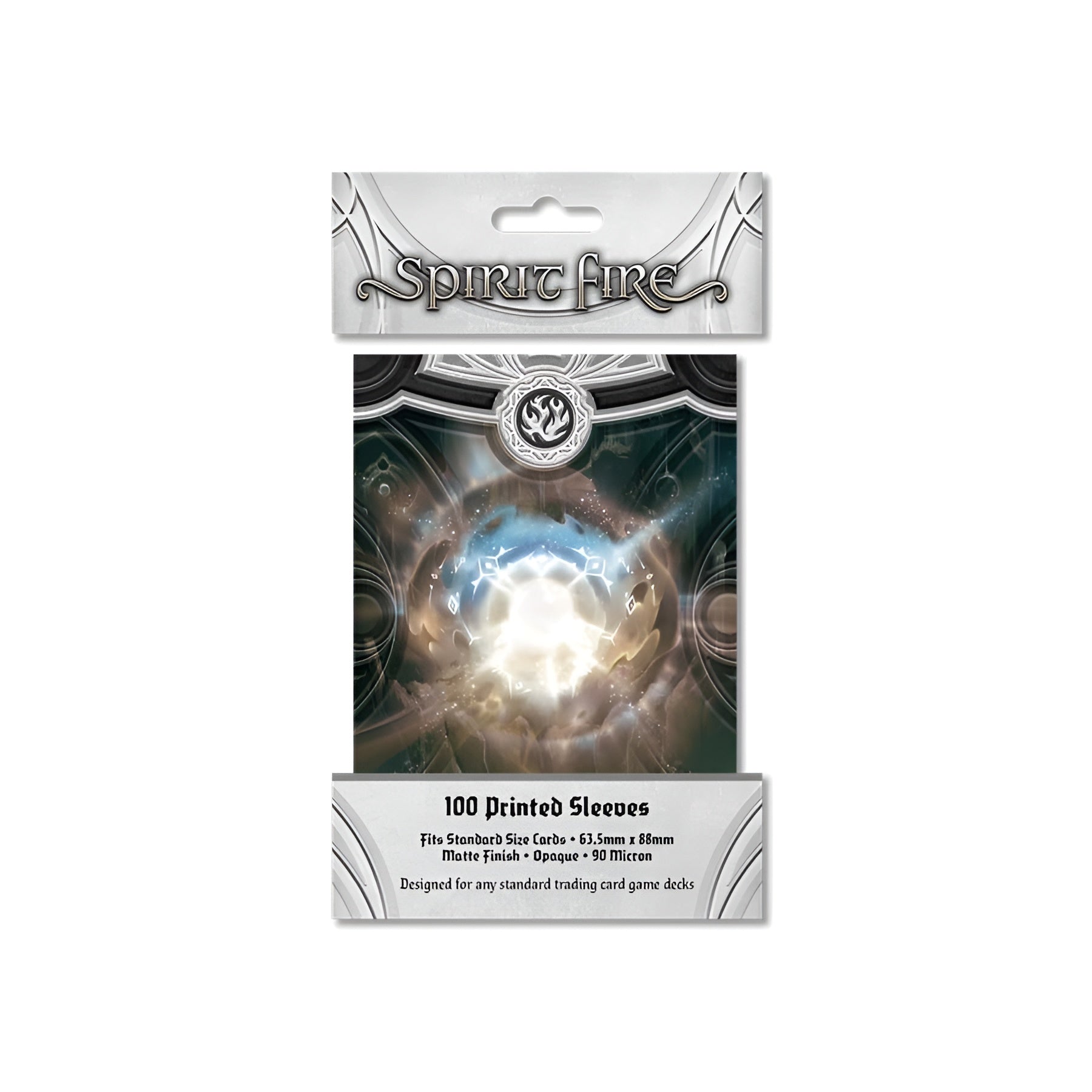 Spirit Fire: Opaque Printed Sleeves: Gleam Pulse [Stone] (PREORDER)