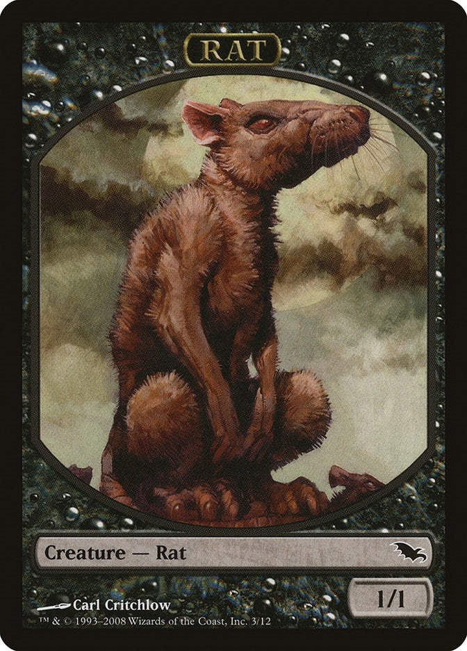 Image for Rat Token (3) [Shadowmoor]