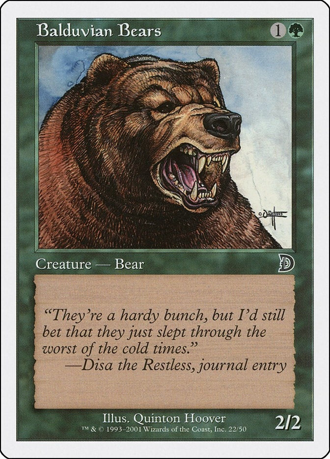 Image for Balduvian Bears (22) (DKM)