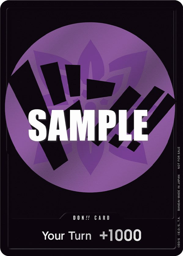 Collection of DON!! Card (Purple) [One Piece Promotion Cards] in a gallery layout