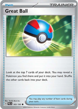 Collection of Great Ball (183/193) [Scarlet & Violet: Paldea Evolved] in a gallery layout