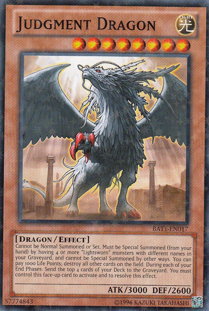Image for Judgment Dragon (Starfoil) (17) (BATT)