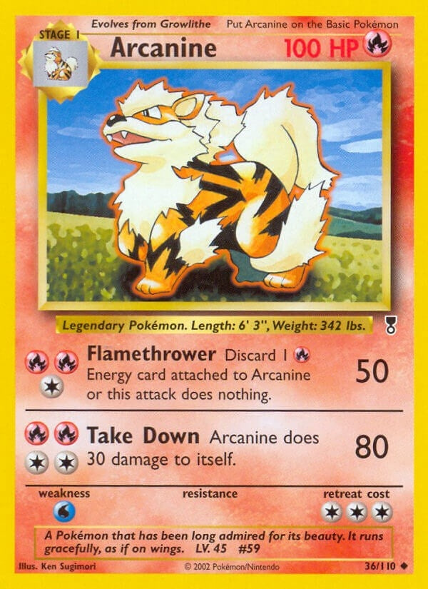 Image for Arcanine (36) (LC)