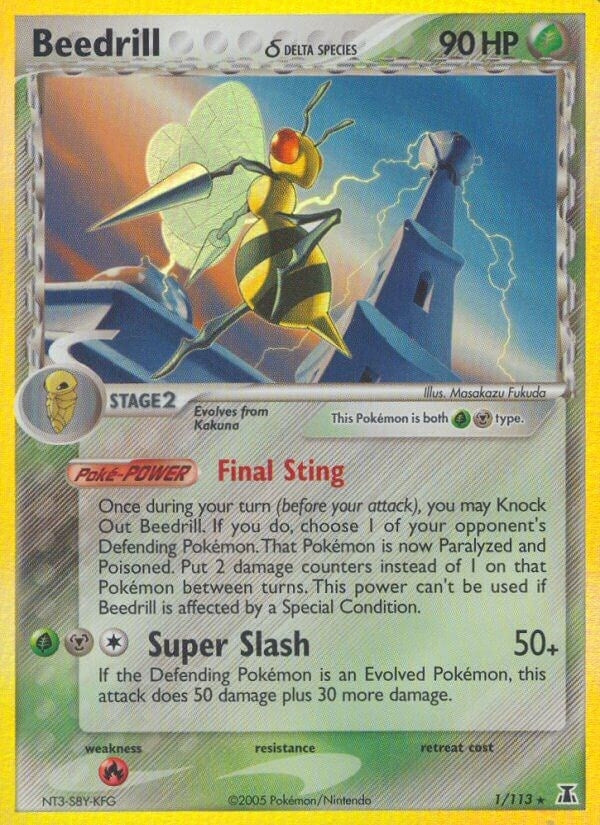 Image for Beedrill (Delta Species) (1) (DS)