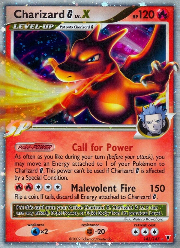 Image for Charizard G Lv.X (143) (SV)