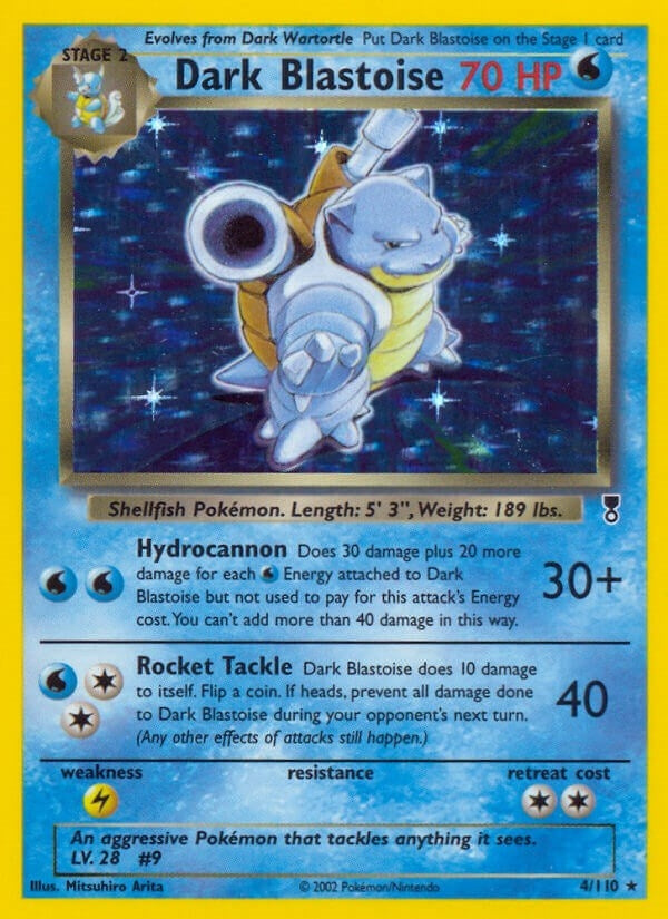 Image for Dark Blastoise (4) (LC)
