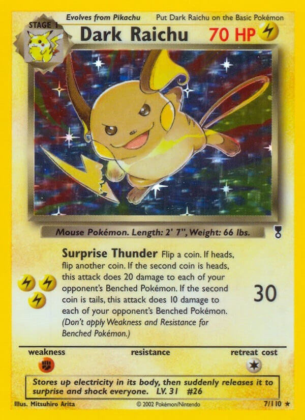 Image for Dark Raichu (7) (LC)