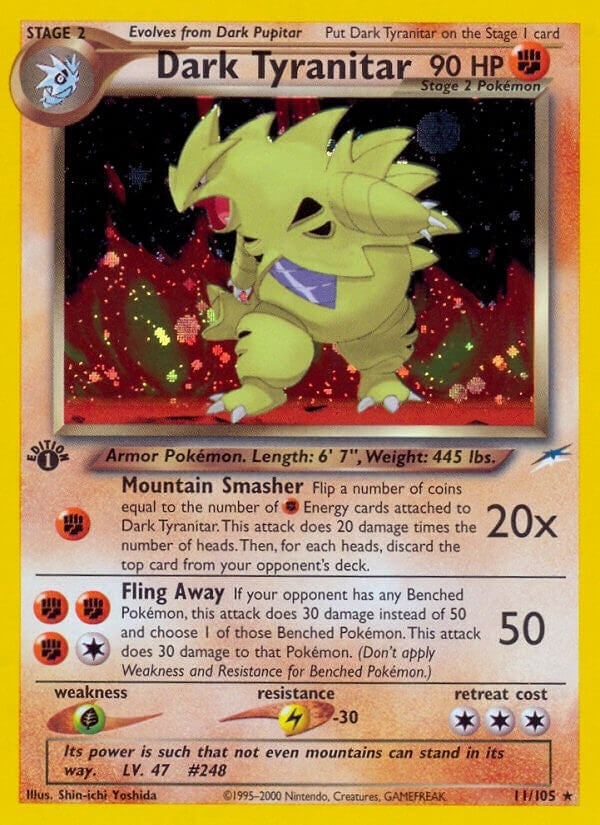 Image for Dark Tyranitar (11) (N4)