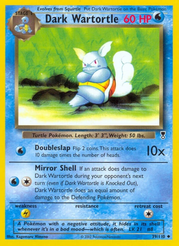 Image for Dark Wartortle (39) (LC)