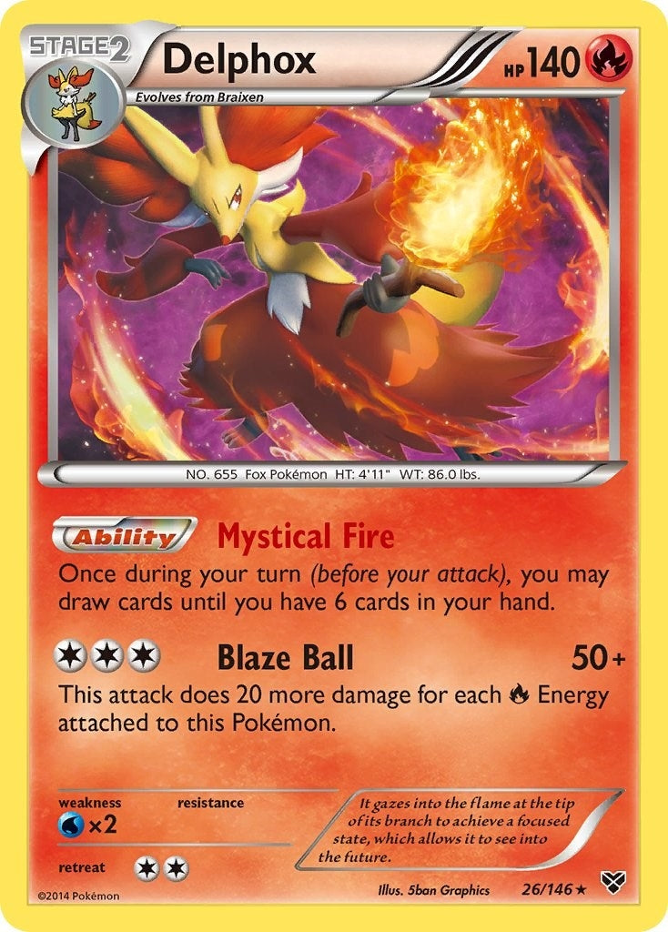 Image for Delphox (26) (XY)