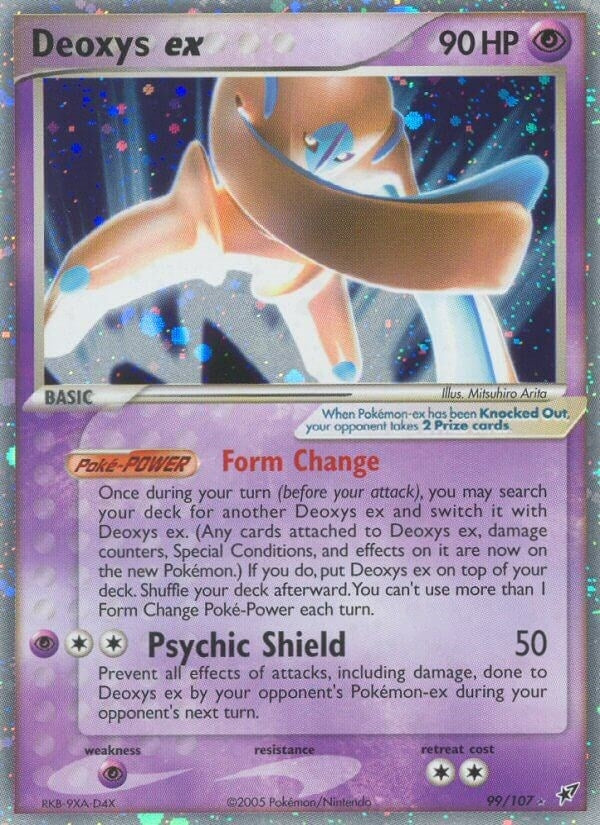 Image for Deoxys ex (Defense Forme) (99) (DX)