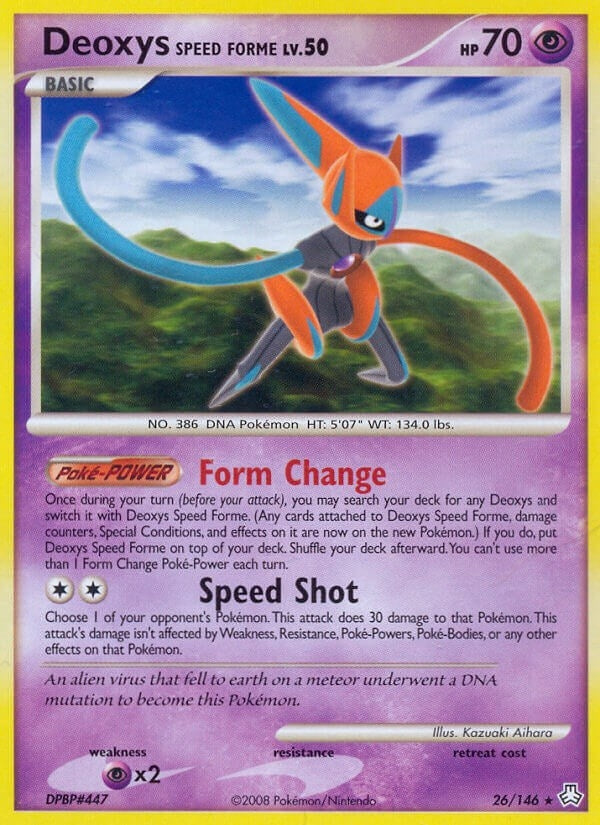 Image for Deoxys Speed Forme (26) (LA)