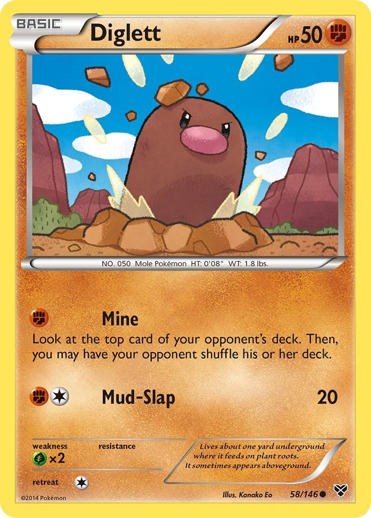 Image for Diglett (58) (XY)