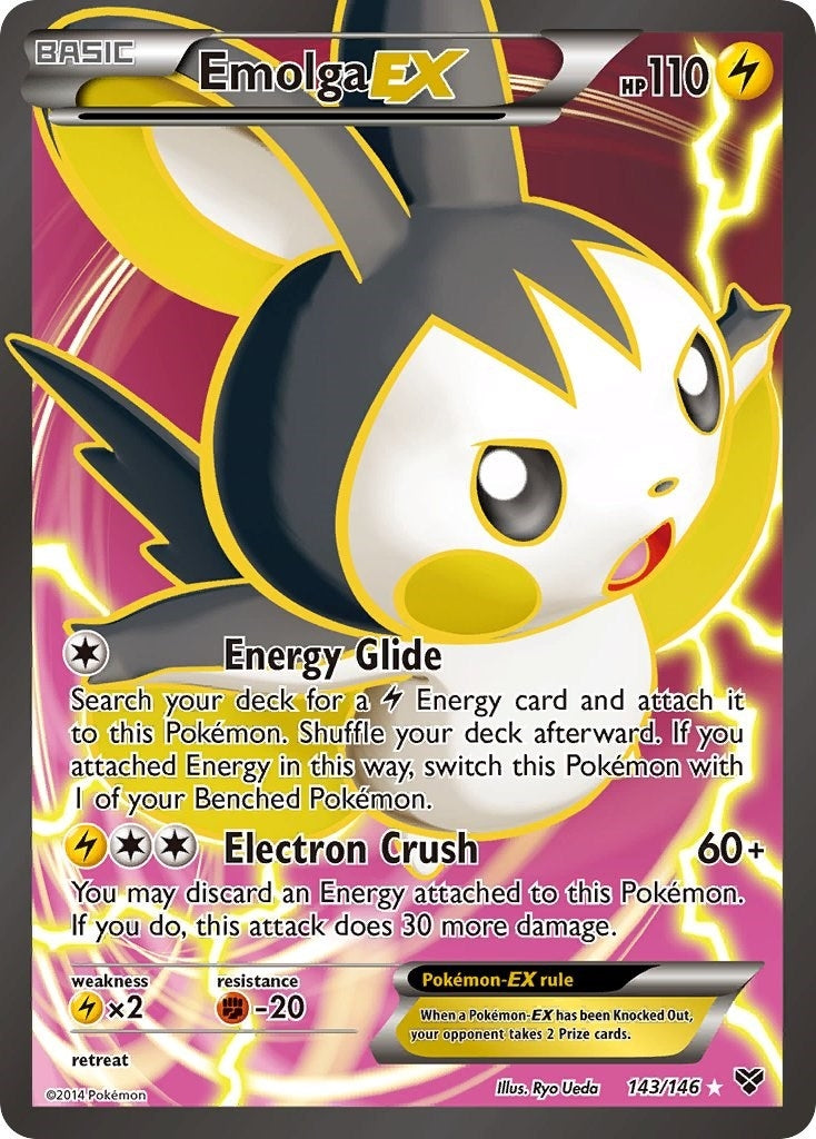 Image for Emolga EX (143 Full Art) (143) (XY)