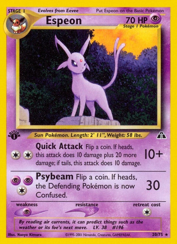 Image for Espeon (20) (20) (N2)