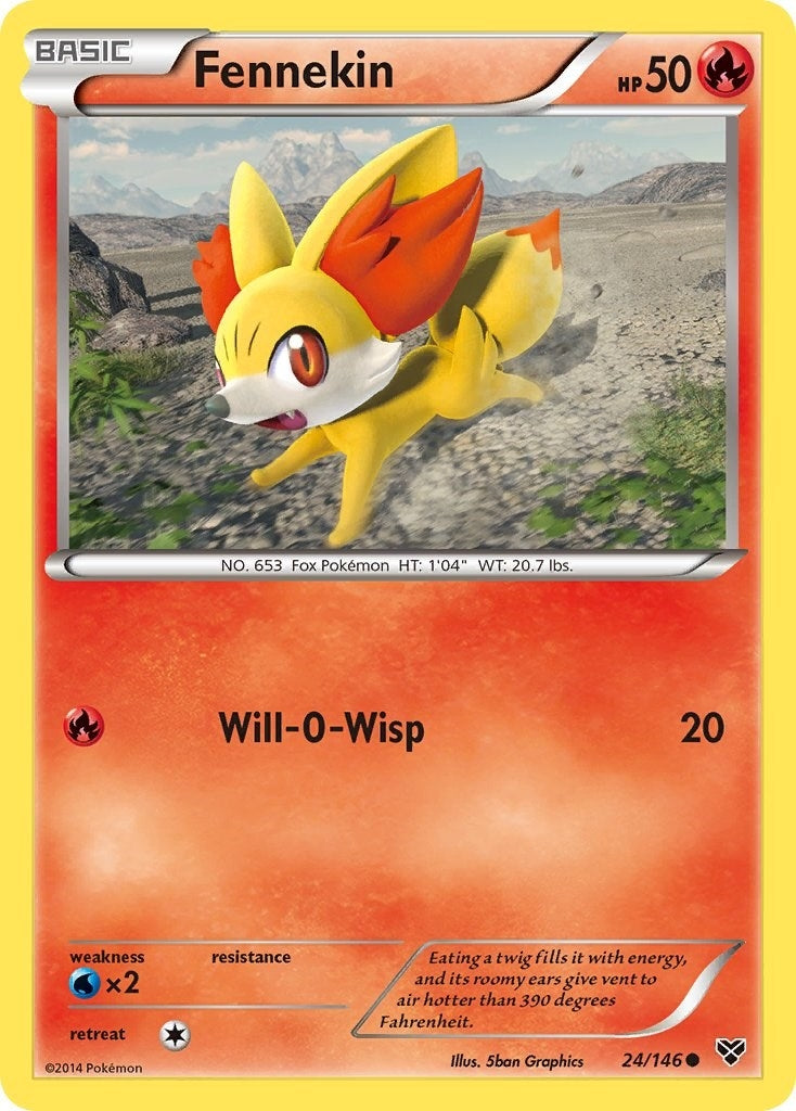 Image for Fennekin (24) (XY)