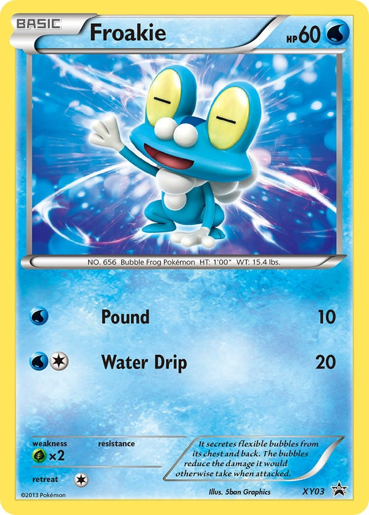 Image for Froakie - XY03 (3) (PR)