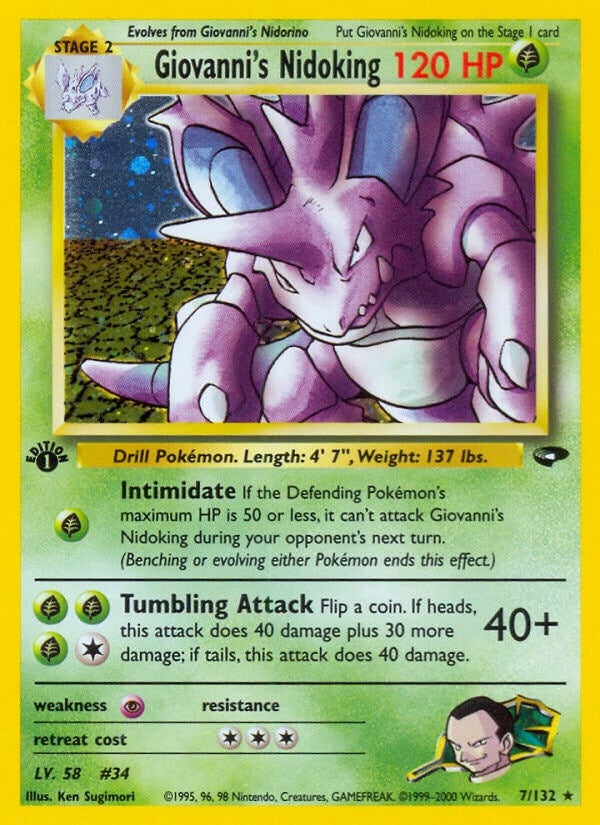 Image for Giovanni's Nidoking (7) (G2)
