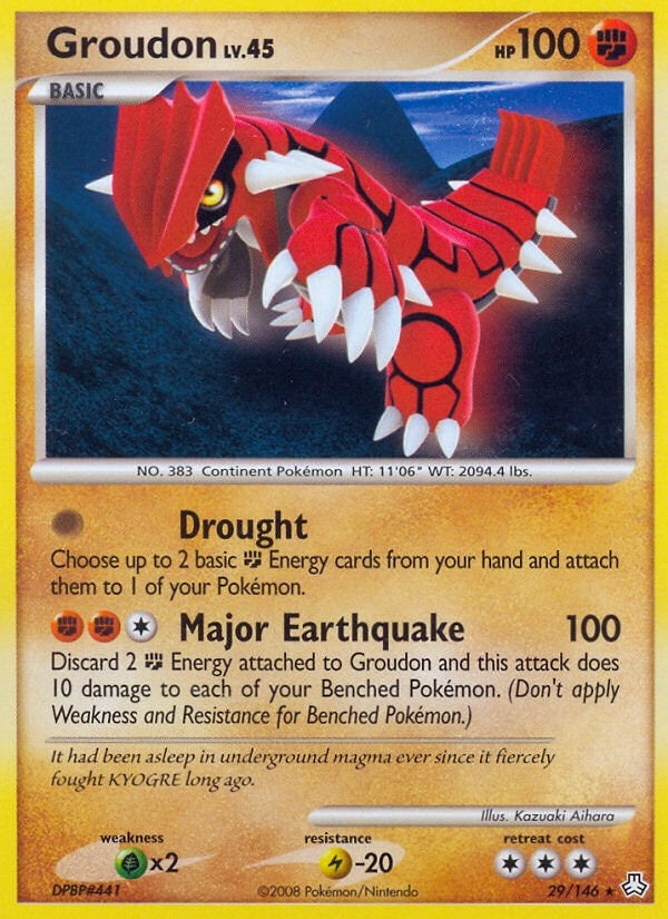 Image for Groudon (29) (LA)