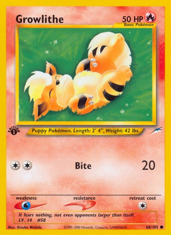 Image for Growlithe (68) (N4)