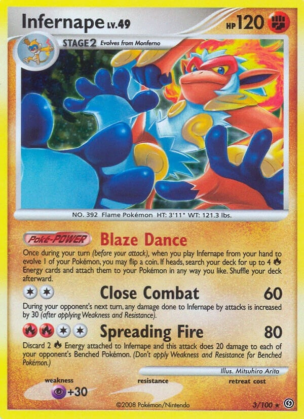 Image for Infernape (3) (SF)
