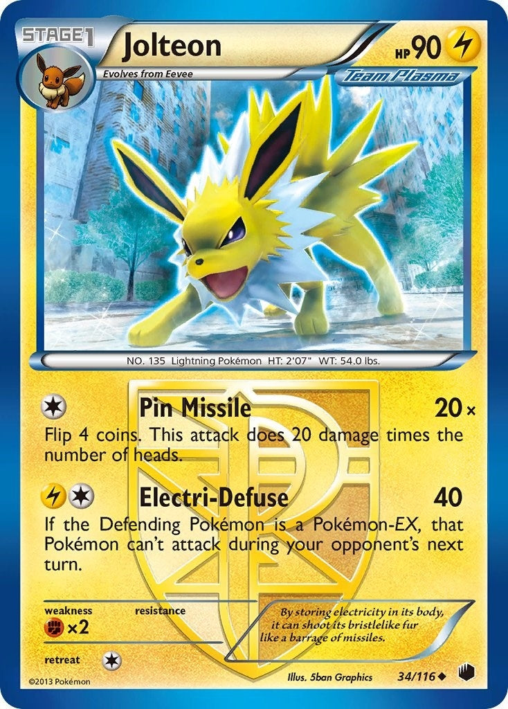Image for Jolteon (Team Plasma) (34) (PLF)
