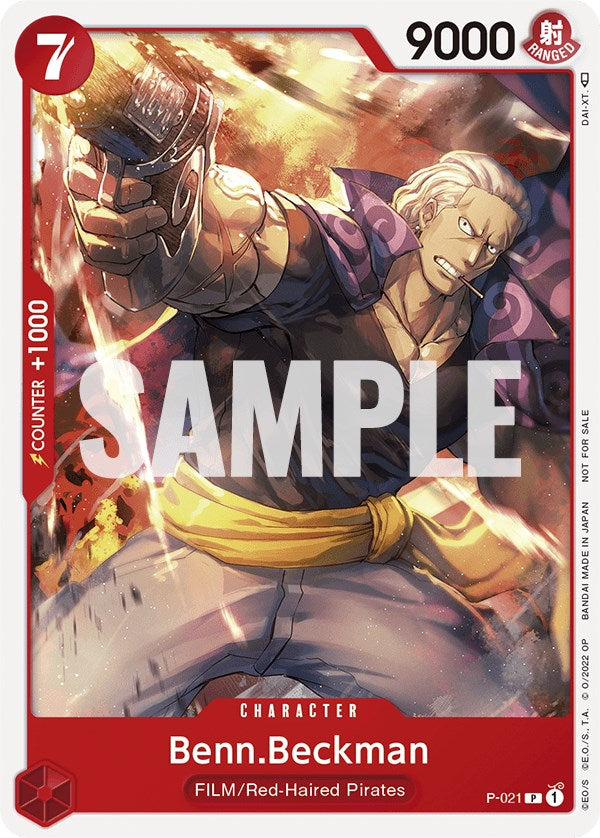 Collection of Benn.Beckman (One Piece Film Red) [One Piece Promotion Cards] in a gallery layout