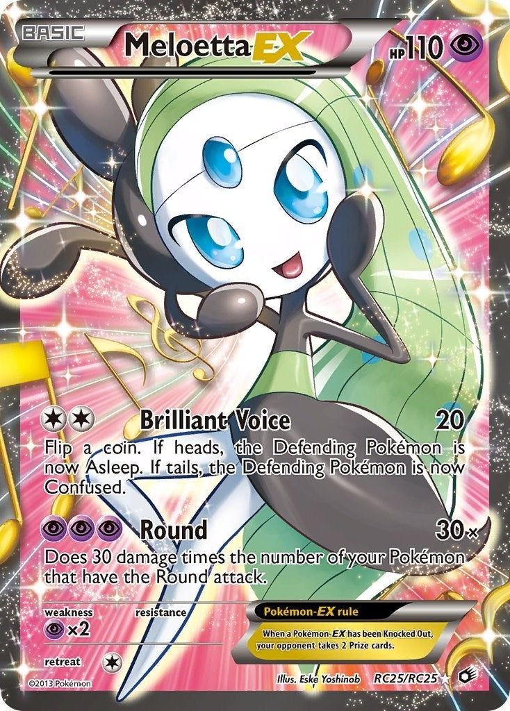 Image for Meloetta EX (Full Art) (2525) (LTR)
