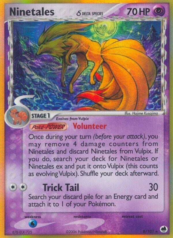 Image for Ninetales (Delta Species) (8) (DF)