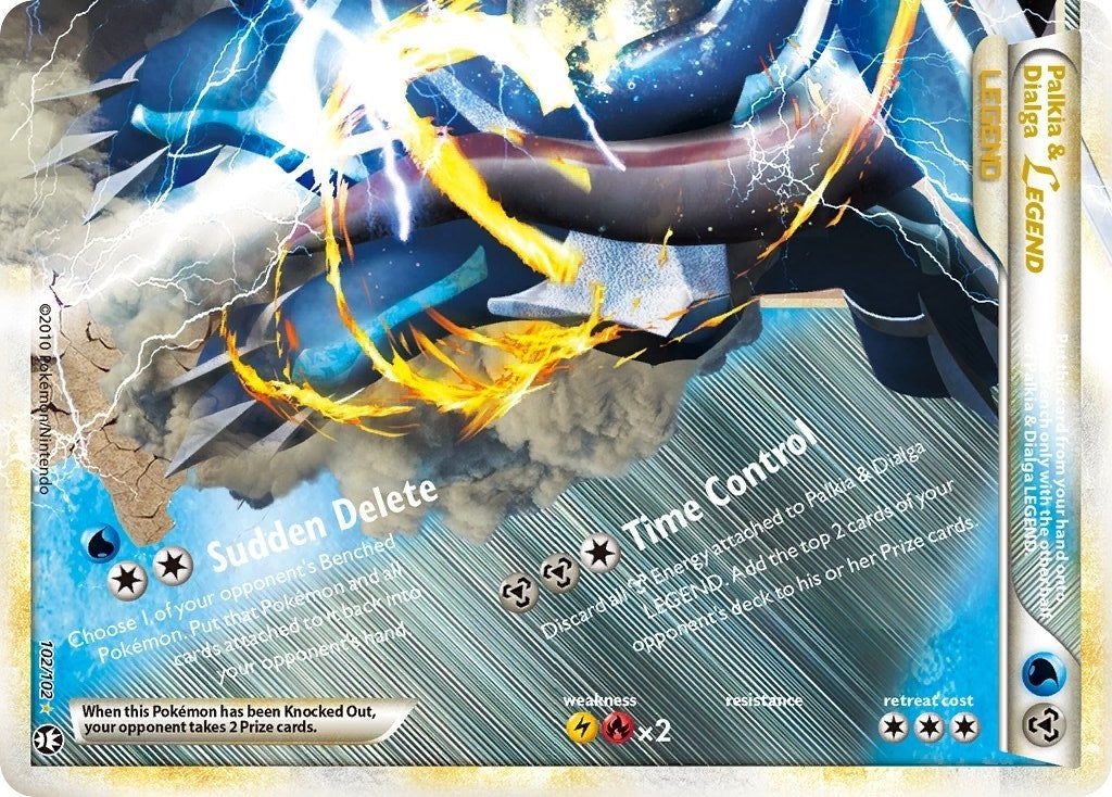 Image for Palkia & Dialga Legend (Bottom) (102) (TM)