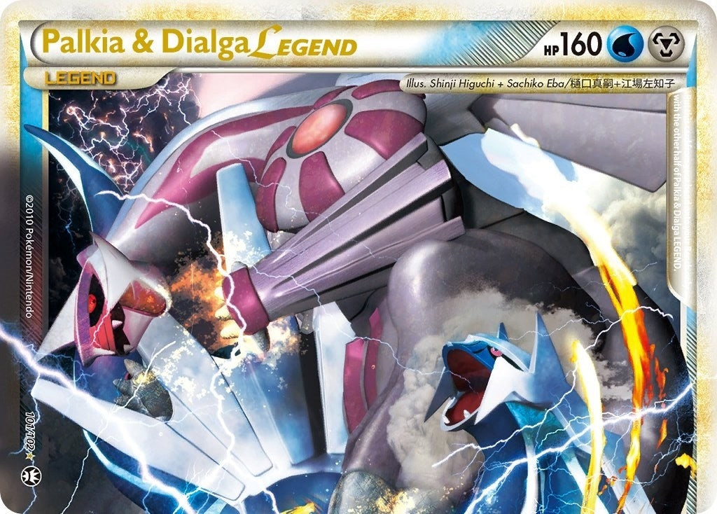 Image for Palkia & Dialga Legend (Top) (101) (TM)