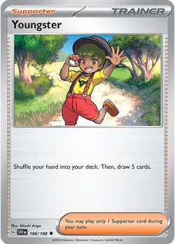 Collection of Youngster (198/198) [Scarlet & Violet: Base Set] in a gallery layout