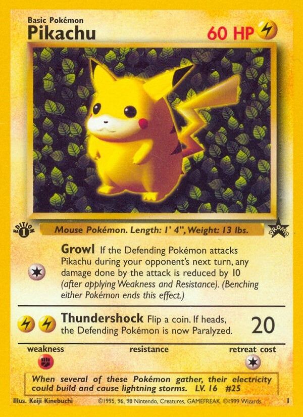 Image for Pikachu (1) (Misprint) (1) (PR)