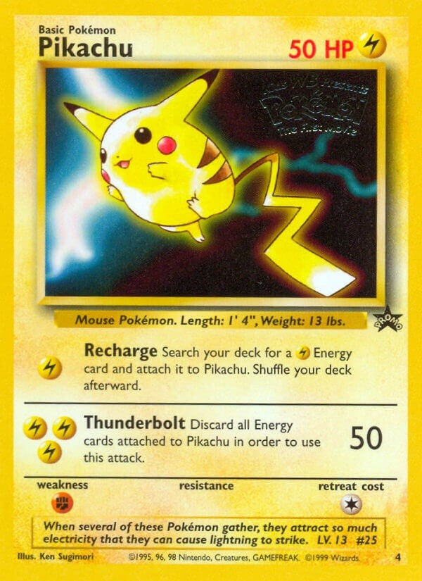 Image for Pikachu (Movie Promo) (4) (PR)