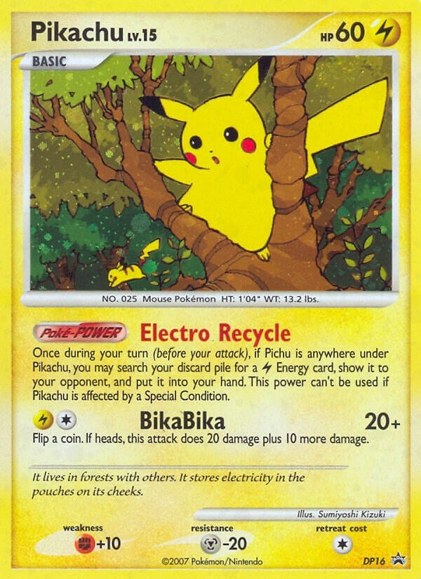 Image for Pikachu - DP16 (16) (PR)
