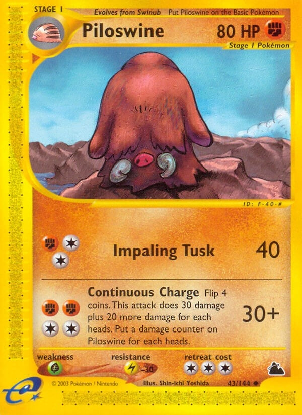 Image for Piloswine (43) (43) (SK)