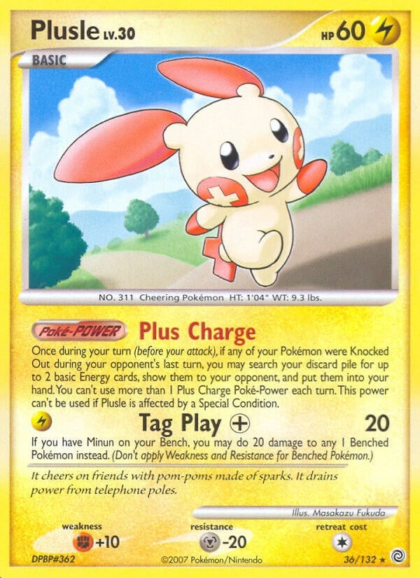 Image for Plusle (36) (SW)