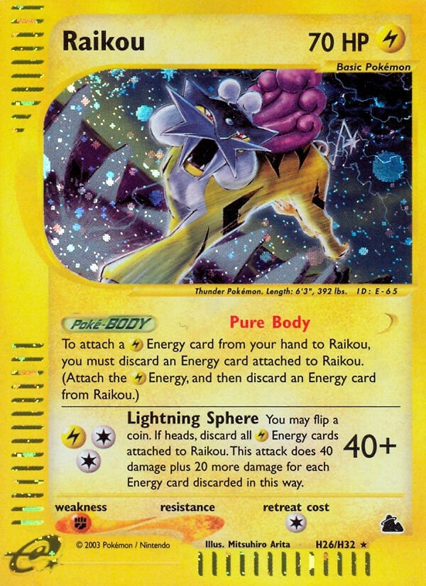Image for Raikou (H26) (2632) (SK)
