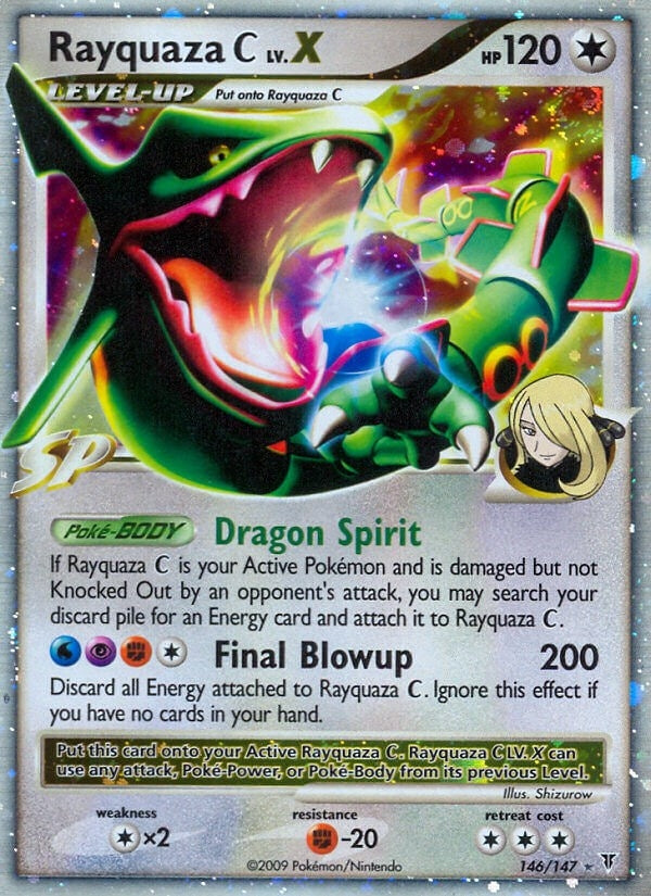 Image for Rayquaza C Lv.X (146) (SV)