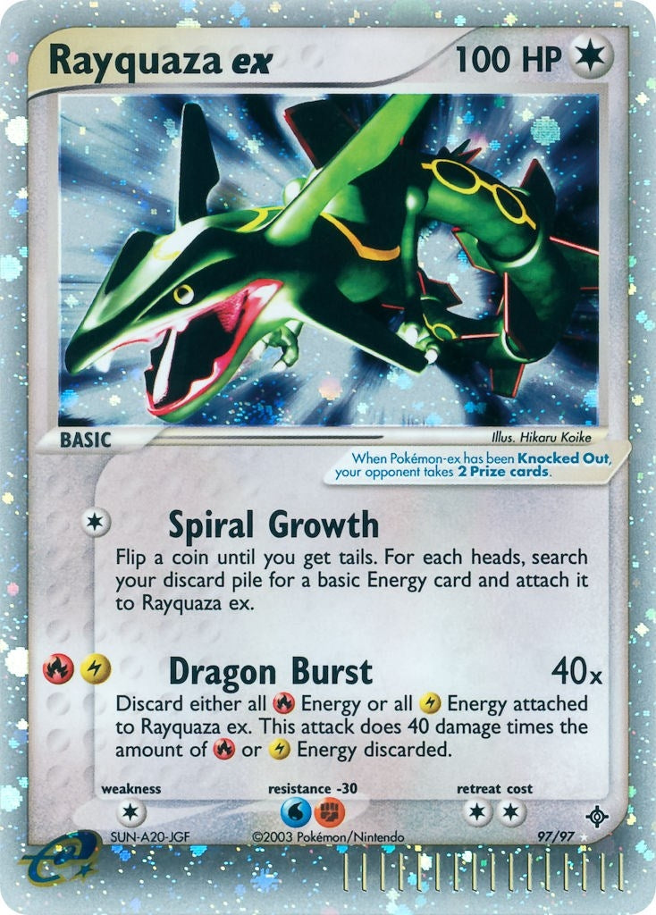 Image for Rayquaza ex (97) (DR)