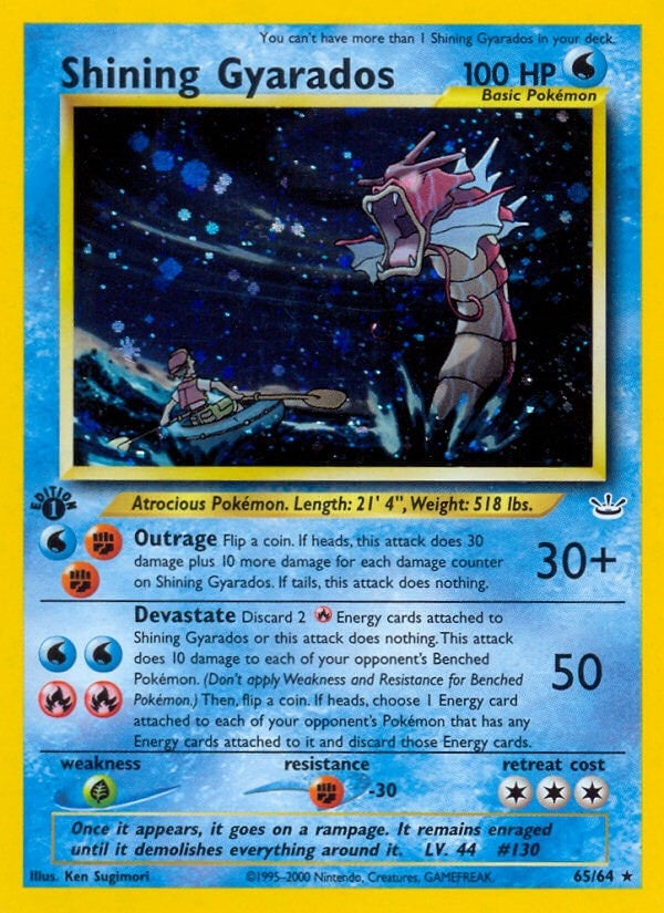 Image for Shining Gyarados (65) (N3)
