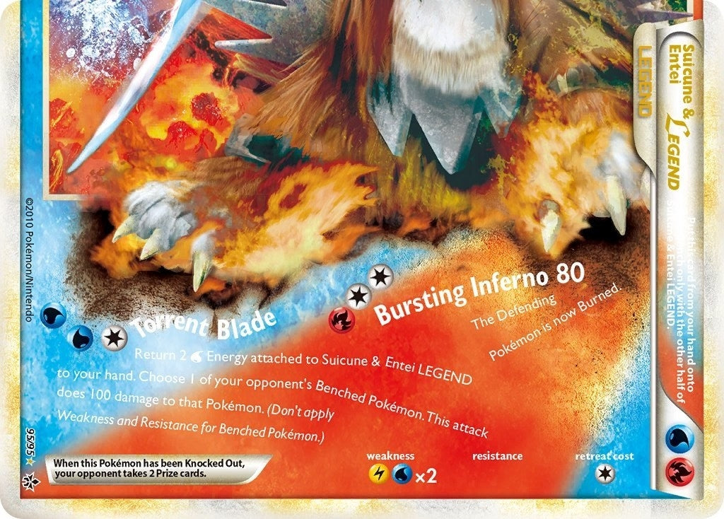 Image for Suicune & Entei Legend (Bottom) (95) (UL)