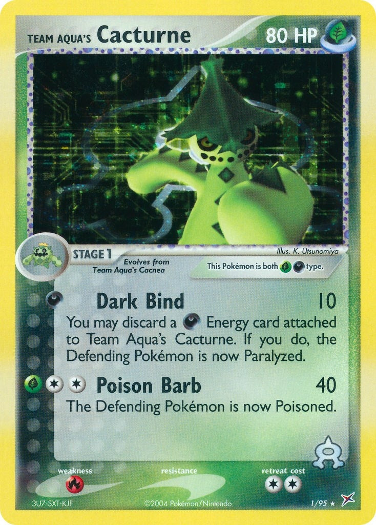 Image for Team Aqua's Cacturne (1) (MA)