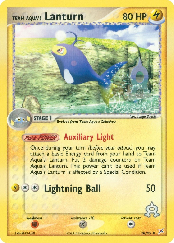 Image for Team Aqua's Lanturn (28) (MA)