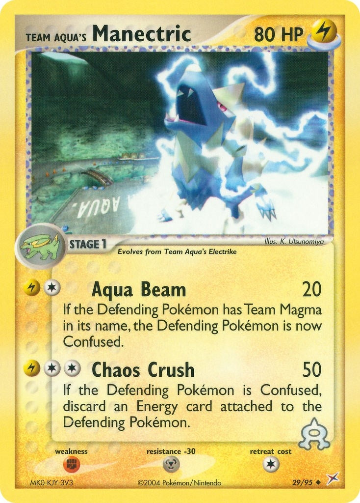 Image for Team Aqua's Manectric - 29/95 (29) (MA)