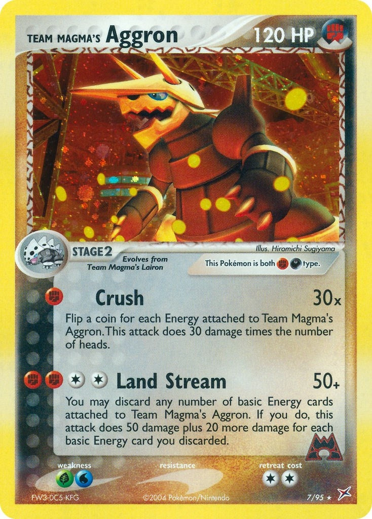 Image for Team Magma's Aggron (7) (MA)