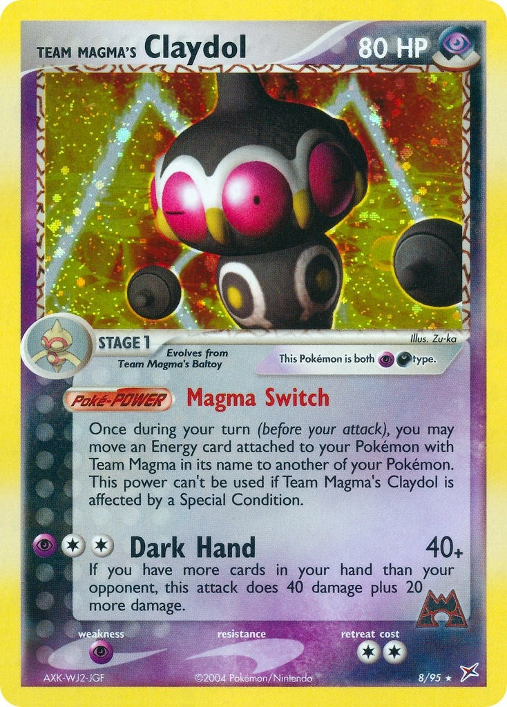 Image for Team Magma's Claydol - 8/95 (8) (MA)