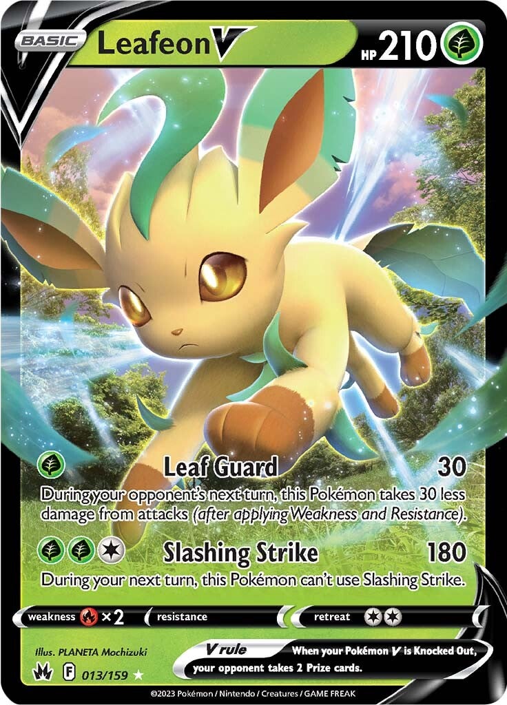 Collection of Leafeon V (013/159) [Sword & Shield: Crown Zenith] in a gallery layout