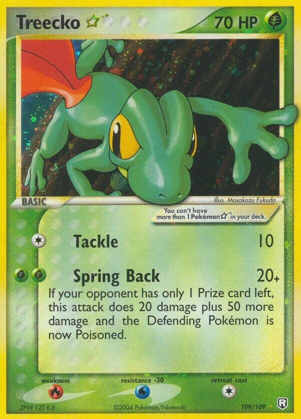 Image for Treecko Star (109) (RR)